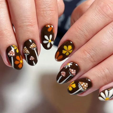 Cute Nails For Fall, Her Nails, Thanksgiving Nails, Nail Swag, Halloween Nail Designs, Fall Nail Art, Halloween Nail Art, Autumn Nails, Fall Nail