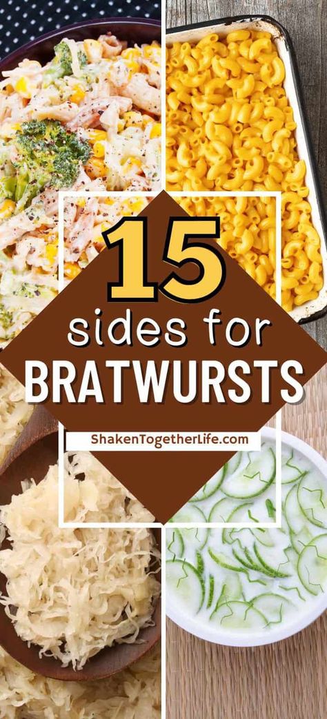 Bratwurst Recipes Skillet Beer Brats, Beer Braised Brats, Meals With Brats Bratwurst, Gluten Free Bratwurst Recipes, Beer And Brats Party, Braut Recipes Bratwurst Crockpot, Brat Meals Dinners, Fall Bratwurst Recipes, German Brats Recipes