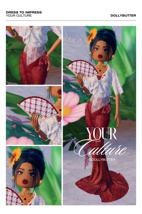 Dress to Impress ; Theme: Your Culture - Philippines  by dollybutter   inspo #dresstoimpress #dti #dtihacks #dresstoimpressideas #dresstoimpressoutfits #philippines #dresstoimpresstheme #roblox #culture #robloxdresstoimpress Philippines Dti Outfits, Your Culture Dress To Impress Philippine, Philippines Dress To Impress, Your Culture Dress To Impress, Philippines Dress, Philippines Outfit, Rh Outfits, Dti Hacks, Philippines Culture