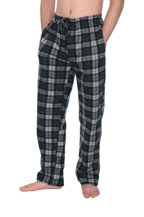 Wide Leg Pants Winter, Mens Pyjama Bottoms, Plush Pajama Pants, Mens Pajama, Mens Pjs, Plaid Pajama, Fleece Plaid, Mens Pajama Pants, Plaid Pajama Pants