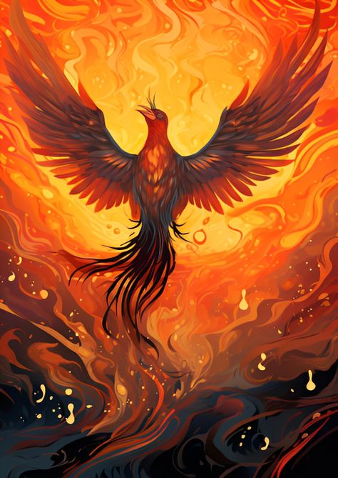 Quqnoz, a fantasy bird from Chitrali mythology a lot the Persian Simurgh or the Phoenix. Phoenix Mythology, Fantasy Bird, Vermilion Bird, Fire Bird, Magic Box, Mythology Art, Red Birds, Any Book, Story Ideas