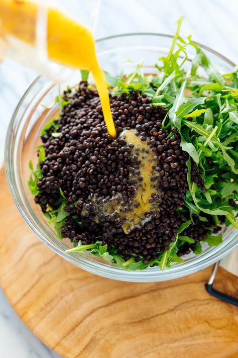 Beluga Lentils Salad, Beluga Lentil Salad, Black Beluga Lentils Recipes, Beluga Lentils Recipes, Lentil Salads, Lentils Salad, Lentil Salad Recipes, Black Lentils, Lemon Twist