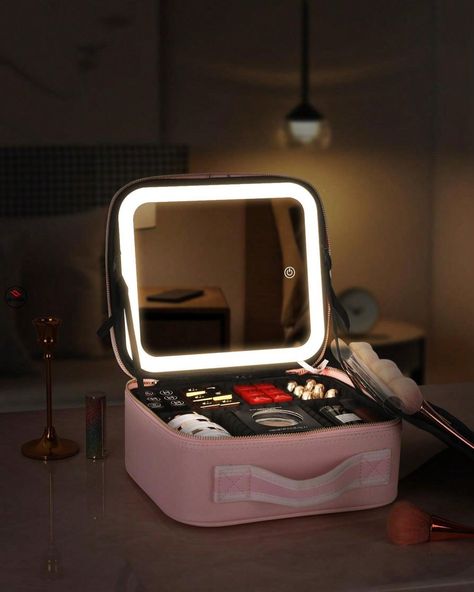 https://dengss.clothing/travel-makeup-bag-with-light-up-mirrormakeup-travel-case-with-adjustable-dividerswaterproof-makeup-train-caselighted-makeup-case-with-led-mirror-pu-leather-storage-organizer-cosmetic-bag/?feed_id=1779839&_unique_id=660478b105314&utm_source=Instagram&utm_medium=28dengss&utm_campaign=FS%20Posteronline%20clothing#DENGSS #fashion #style #love #instagood #like #beautiful #follow #clothing #model #beauty #happy #cute #shoes #shop #DENGSSFASHION #DENGSSSHOES #DENGSSKIDS C... Makeup Storage Bag, Clothing Model, Travel Makeup Bag, Leather Storage, Cute Water Bottles, Makeup Training, Real Friendship, Makeup Travel Case, Make Up Organiser