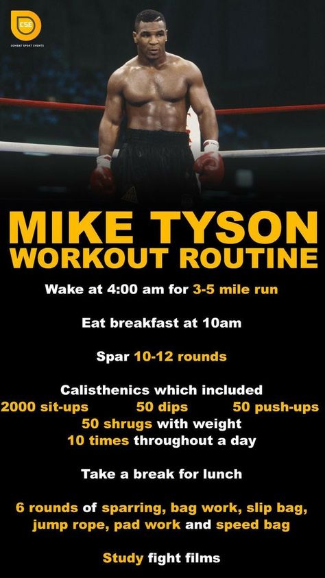 Mike Tyson Workout, Boxing Workout With Bag, Mike Tyson Training, Crazy Workout, Boxing Workout Routine, Boxer Workout, Boxing Workout Beginner, Fighter Training, Boxing Cardio