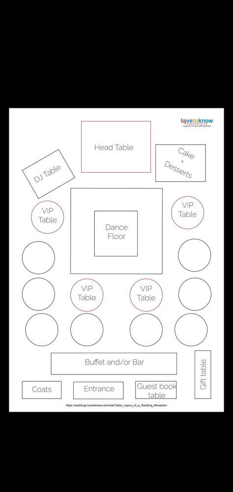 Party Table Layout Floor Plans, Birthday Party Floor Plan Layout, Reception Set Up Layout Round Tables, Venue Layout Floor Plans, Round Table Set Up For Party Layout, Table Layout For Party, Wedding Reception Tables Layout For 100, Wedding Table Set Up Layout, Table Layout Design