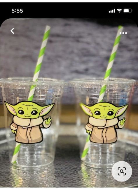 Baby Yoda Birthday Party Decorations, Baby Yoda Decorations, Baby Yoda Party Decorations, Baby Yoda Party, Yoda Decorations, Mandalorian Party, Baby Yoda Birthday, Decoracion Star Wars, Star Wars Themed Birthday Party