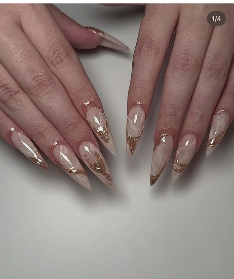 Summer Nails Ocean, Gold French Nails, Nails Ocean, Sand Nails, Ocean Nails, Nails Marble, Nails Beach, Nails Summer Nails, Nail Designs Pictures