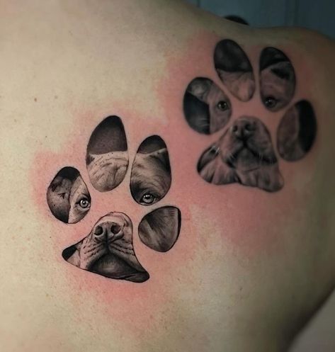 Pitbull Dog Tattoo Ideas, Wild Heart Tattoo, Really Bad Tattoos, Pitbull Tattoo, Dog Paw Tattoo, Paw Tattoo, Cat Tattoo Designs, Bad Tattoos, Dog Tattoo