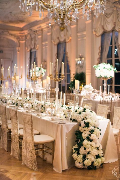 Rosecliff Wedding Taylor & Shannon by Rebecca Arthurs Royal Wedding Decorations, House Ballroom, Rosecliff Mansion Wedding, Royal Wedding Themes, Luxury Event Decor, Rosecliff Mansion, Elegant Wedding Themes, Wedding Decorating, Wedding Decors