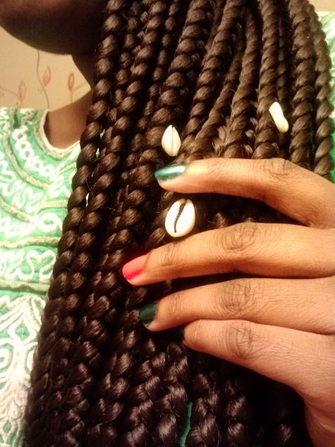 . Senegalese Twists, Love Box, Box Braids, Shells, Braids, I Love, Tumblr, Hair, Plaits