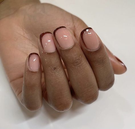 Natural Nails Manicure, Designs For Short Nails, Acrylic Overlay, Simple Fall Nails, Beauty Hacks Nails, Acrylic Toe Nails, Diva Nails, Ombre Acrylic Nails, Minimal Nails