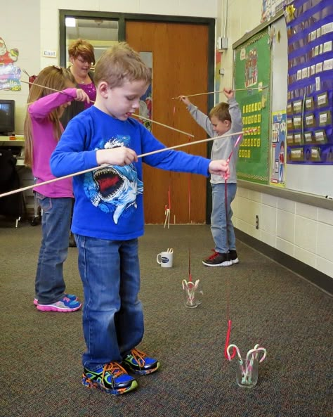 1st Grade Christmas Party, Candy Cane Fishing, Winter Class Party, Christmas School Party, Kindergarten Christmas Party, Christmas Class Party, Preschool Christmas Party, 1st Grade Christmas, Class Christmas Party