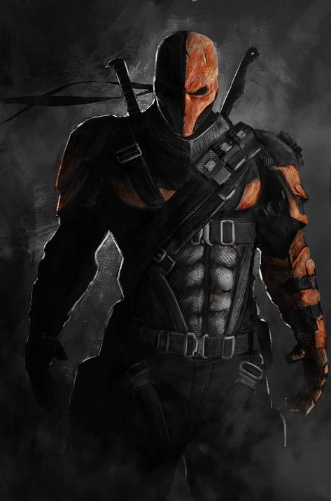 Slade Teen Titans, Dc Deathstroke, Deathstroke The Terminator, Batman Hush, Dc Comics Wallpaper, Batman Artwork, Dc Villains, Dc Comics Superheroes, Dc Comics Artwork