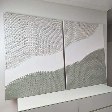 Drywall Mud Art Canvases, Drywall Mud Art, Minimalistic Artwork, Mud Plaster, Mud Art, Drywall Mud, Plaster Art, Textured Art, Australian Art