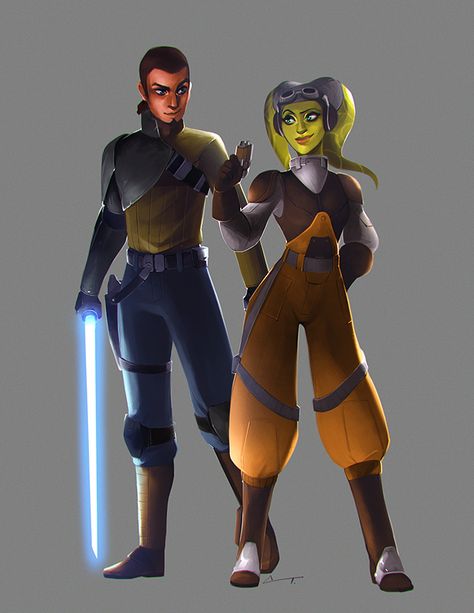 Kanan + Hera by charlestanart on DeviantArt<-- I totes ship them....I was literally screaming when they hugged in the final! Hera Star Wars Rebels, Hera Star Wars, Hera And Kanan, Star Wars Rebels Hera, Star Wars Kanan, Kanan And Hera, Starwars Rebels, Disneysea Tokyo, Kanan Jarrus