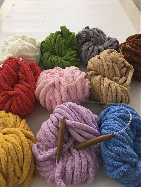 500g Super Soft Big Chunky Yarn Buy Yarn To DIY http://www.aliexpress.com/store/1687168 Yarn Collection, Loopy Mango, Big Yarn, Jumbo Yarn, Winter Birthday, Thick Yarn, Knitting Wool, Birthday List, Birthday Wishlist