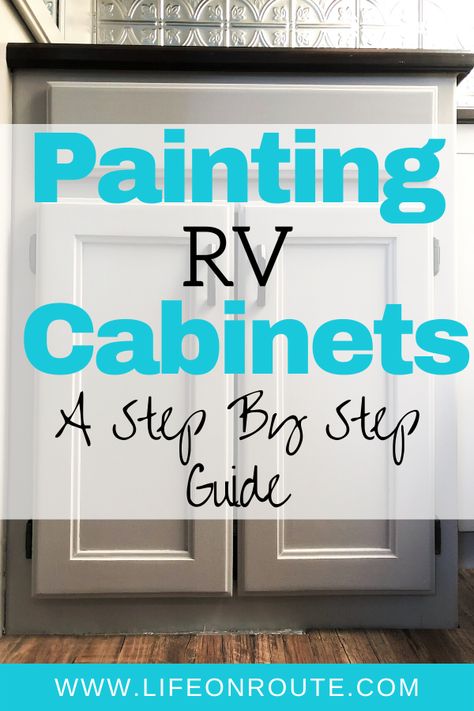 Paint Rv Cabinets, Camper Bathroom Ideas, Painting Rv Cabinets, Tent Trailer Remodel, Paint Rv, Rv Cabinets, Motorhome Remodel, Camper Bathroom, Glamper Camper