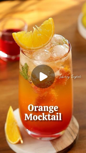 Lakshay Singhal on Instagram: "Orange Mocktail 🌟

#orangemocktail #orangemojito #mojito #lakshaysinghal #reelkarofeelkaro #refreshing #recipevideos #healthyrecipes #mocktails 

[orange mocktail, mocktails, orange mojito, mojito, mojito recipe, refreshing drinks]" Orange Mojito, Orange Mocktail, Mojito Mocktail, Mojito Recipe, Orange Recipes, Refreshing Drinks, Mocktails, Drink Recipes, Mojito