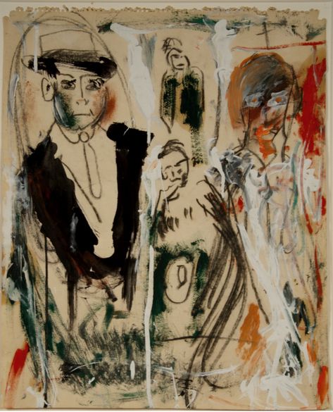 Jack Kerouac, “The Slouch Hat” (ca. 1960), oil and charcoal on paper, 43 x 35.2 cm (image courtesy MA*GA) Zelda Fitzgerald, Beat Generation, Aldous Huxley, Leaving A Legacy, Henry Miller, John Keats, Art Tumblr, Jack Kerouac, Tattoo Girls