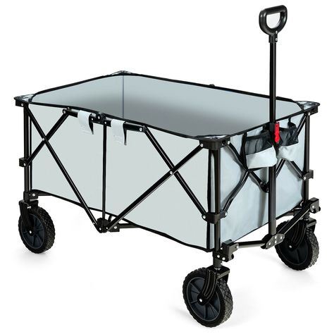 The utility wagon cart is made of strong steel and iron frame, fixed handle is firm and practical, rubber wheel is suitable for hard road and beach. The wagon was built to last, powder-coated black steel and durable and waterproof 600D Oxford cloth is easy to clean and has a long service life, the heavy duty frame allows you to carry up to 150 pounds of gear with ease. The outdoor utility wagon features the biggest bang for your buck, this large interior measures out to a capacity of 32.28 x 16. Camping Cart, Yard Cart, Collapsible Wagon, Folding Cart, Garden Wagon, Beach Wagon, Utility Wagon, Wagon Cart, Pvc Board