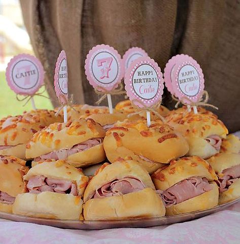 "Lucky Rodeo" Pink Cowgirl Birthday Party // Hostess with the Mostess® Horse Birthday Party Ideas Girl, Pink Cowgirl Birthday Party, Pink Cowgirl Birthday, Birthday Cake With Fondant, Messy Party, Sheriff Callie Birthday, Rustic Dessert Table, Rodeo Birthday Parties, Rustic Dessert