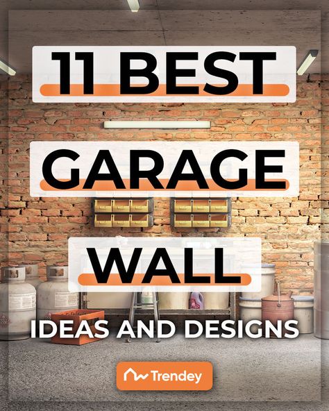 Garage Wall Ideas Workshop Garage Design, Farmhouse Garage Ideas, Accent Wall In Garage, Paint Garage Interior, Beadboard Garage Walls, 2 Car Garage Ideas Interior, Garage Accent Wall Ideas, Car Garage Ideas Man Caves, Plywood Garage Walls