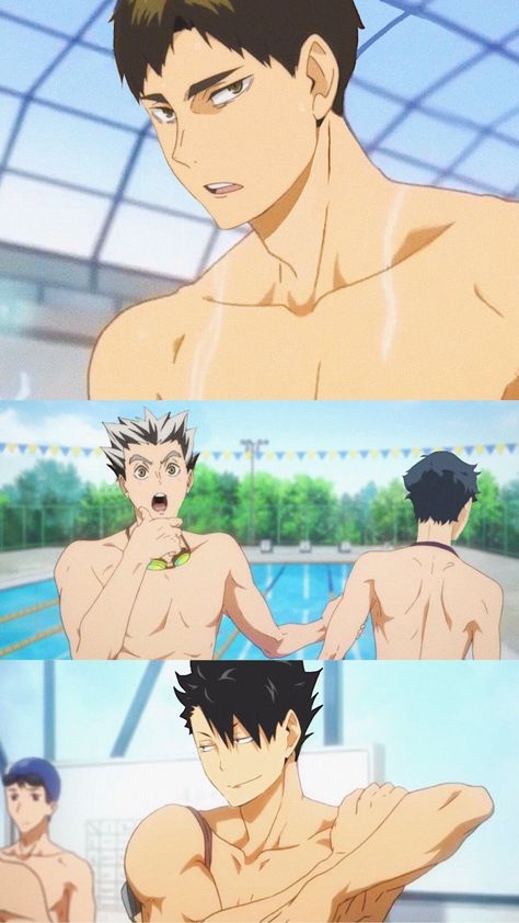 Freetime Activities, Kuroo Haikyuu, Ushijima Wakatoshi, Kuroo Tetsurou, Haikyuu Kageyama, Haikyuu Wallpaper, Haikyuu Funny, Hot Anime, Haikyuu Manga