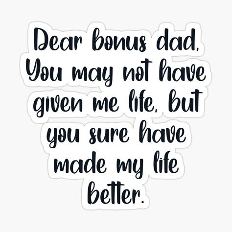 Bonus Dad Quotes, Bday Quotes, Fathers Day Quotes, Wood Paint, Dad Quotes, Quote Stickers, Wood Wall Decor, Paint Ideas, When He