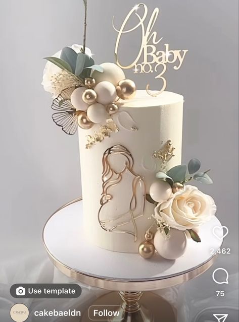 Gender Reveal Cake Neutral, Boho Baby Shower Cake Ideas, Elegant Baby Shower Cakes, Mommy To Be Cake, Baby Shower Cake Ideas Unique, Neutral Gender Reveal Cake, Mom To Be Cake, Cake Pregnancy Announcement, Elegant Babyshower