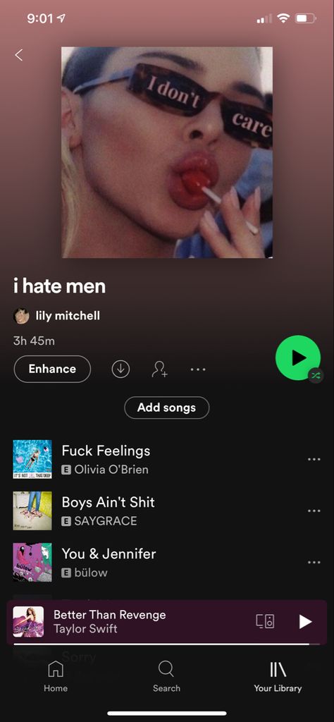 I Hate Men, Hate Men, Song Playlist, Revenge, I Can, Lily, Songs, Feelings, Memes