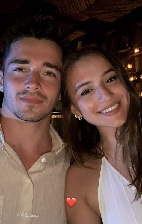 Charles Leclerc And Charlotte, Charlotte Sine, Dirty Air, New Girlfriend, Charles Leclerc, Racing Driver, Best Couple, Billie Eilish, Boyfriend Material