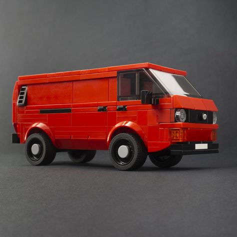 T3 Volkswagen, The Transporter, T3 Vw, Lego Vehicles, Lego Truck, Construction Lego, Volkswagen Van, Lego Speed Champions, Lego System