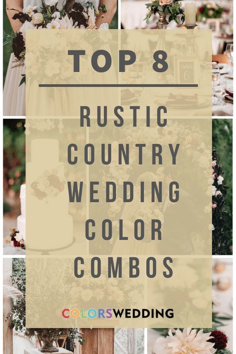 Colors Wedding | Rust and Orange Country Chic Wedding, Rust Bridesmaid Dresses Rusty Orange Wedding Color Schemes, Winter Wedding Rust Color, Rust Orange And Sage Green Wedding, Wedding Cake With Orange Flowers, Boho Country Wedding Dress, Cake With Orange Flowers, Tan Wedding Colors, Orange Wedding Color Scheme, Country Wedding Colors