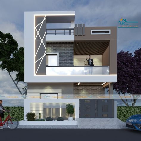 🏡 Duplex house design with dkinteriorexterior Our expert team is ready to give your house a new look! Planning to Build a Dream House !!! Take help from Experts !!! Just Call on +91 9644454630 /and speak to us ! Our services include: - Floor plan - Elevation - 3D Cut Section Benefits of working with us: - Unique and modern design - High-quality work - Timely delivery - Budget-friendly Contact us today and give your house a new look! #designer #explore #civil #dsmax #building #exteri... Budget Friendly House Design, 5 Marla House Plan, Plan Elevation, Modern Elevation, 3d Elevation, Small House Elevation, Small House Elevation Design, Front Elevation Designs, Duplex House Design