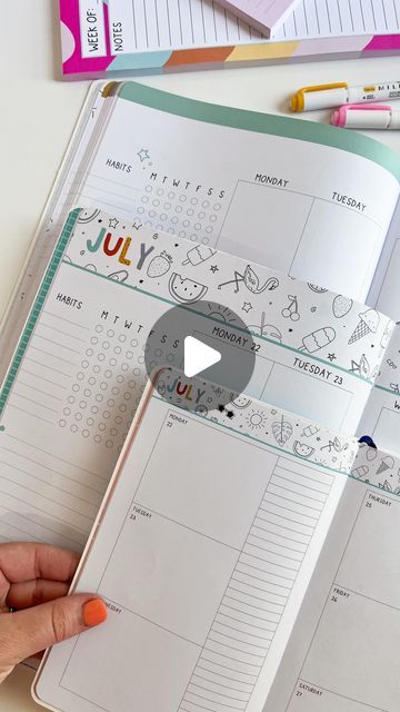 Callie Danielle on Instagram: "EEEEEK! 💛 did somebody say new Callie Danielle planners are launching soon?!?

kicking off academic planners with THREE new planners on my site NEXT week!

- the mini academic planner! dated July 24-June 25, has a new weekly spread look (I’m obsessed!!), and now has a habit tracker each week too!

- the large academic planner! dated July 24-June 25, a new habit tracker feature in the weekly spread (the one in the annual planner has been a game changer personally, so I’m excited it’s now in the academic planners!)

- AND! a brand new CD planner: an UNDATED planner! that means this one can be styled and started to fit your personal schedule! it also includes the a weekly habit tracker, coloring pages, and more!

PLEASE NOTE: this will be the only undated plann Callie Danielle Planner, Personal Schedule, Callie Danielle, Weekly Habit Tracker, Annual Planner, Planner Obsessed, Undated Planner, Academic Planner, Launching Soon