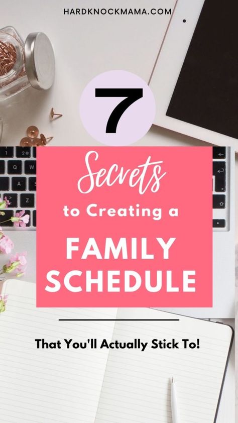 Creating a Family Schedule with planner and computer image Busy Family Organization, Family Routine, After School Routine, Family Schedule, Working Mom Tips, Kids Schedule, Family Planning, Family Organizer, Busy Family