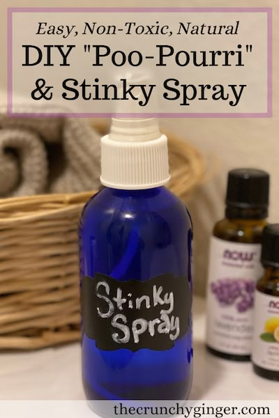 DIY "Poo-Pourri" and Stinky Spray Pouporri Recipe, Diy Poopourri, Poo Pourri Spray, Poop Spray, Poo Spray, Essential Oil Spray Recipes, Natural Cleaning Products Diy, Bathroom Spray, Essential Oil Spray