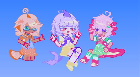 Gacha Axolotl, Axolotl Gacha Club, Gummy Shark Oc, Sea Creature Oc, Shark Oc, I Name, Ocean Design, Inspo Board, Gacha Club