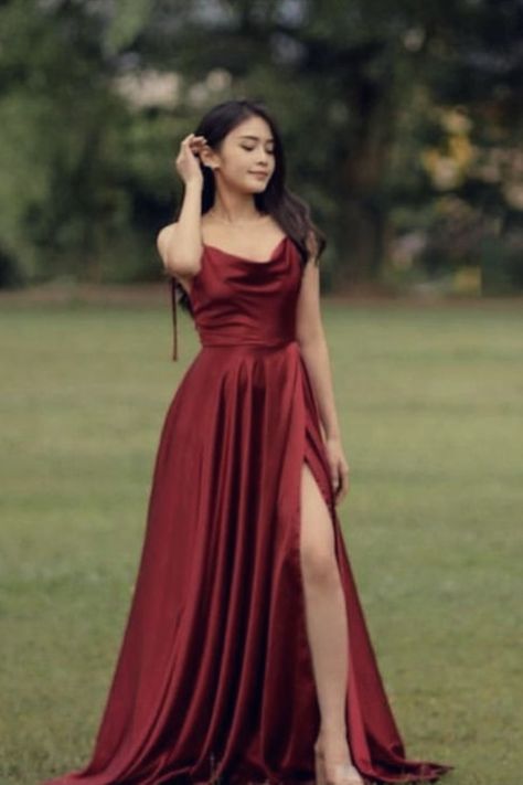 Best Long Burgundy Satin Bridesmaid Dress For Weddings Dress For Weddings, Burgundy Bridesmaid Dresses Long, Bridesmaid Dresses Long, Satin Bridesmaid Dress, Burgundy Bridesmaid, Burgundy Bridesmaid Dresses, Satin Bridesmaid Dresses, Long Bridesmaid Dresses, Dresses Long