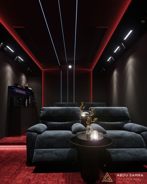 Mini Home Theater Design, Small Cinema Room Ideas, Home Theater Design Luxury, Small Home Theater Ideas, Small Cinema Room, Small Home Theatre, Home Theatre Room Ideas, Home Theatre Design, Small Home Theater