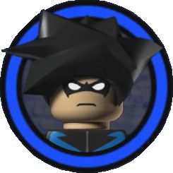 Lego Character Icons, Lego Nightwing, Lego Icon, Lego Pfp, Lego Wallpaper, Character Icon, Lego Games, Dc Comics Heroes, X Picture