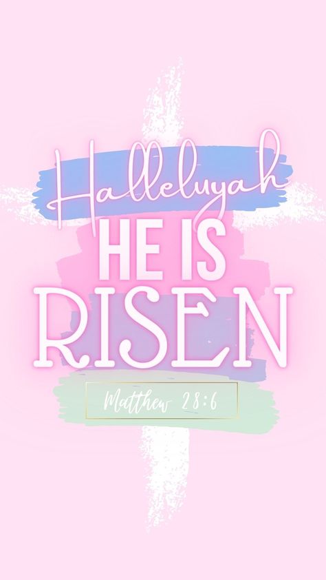 Jesus Wallpaper Easter, Easter Lock Screen Christian, Good Friday Aesthetic Quotes, Good Friday Verses Aesthetic, He Is Risen Pink Wallpaper, Christian Lockscreen, Jesus Stickers, Cute Iphone Wallpaper Tumblr, Christian Iphone Wallpaper