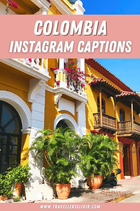 Colombia Instagram captions Puerto Rico Captions Instagram, Colombia Quotes, Colombia Instagram Pictures, Colombia Quote, Instagram Captions Cute, Family Captions, Puns Quotes, Sunset Captions, Short Captions