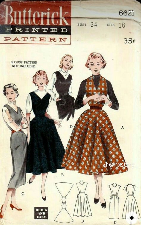 Dress Pattern Free, Fashion Illustration Vintage, Slim Skirt, Vintage Dress Patterns, Full Skirt Dress, Couture Mode, 1950s Style, Retro Mode, Couture Vintage