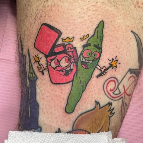 Timmy Turner, Cartoon Tattoo, Clever Tattoos, Design Henna, Scorpion Tattoo, 4 Tattoo, Cute Little Tattoos, Pretty Tattoos For Women, Tatuaje A Color