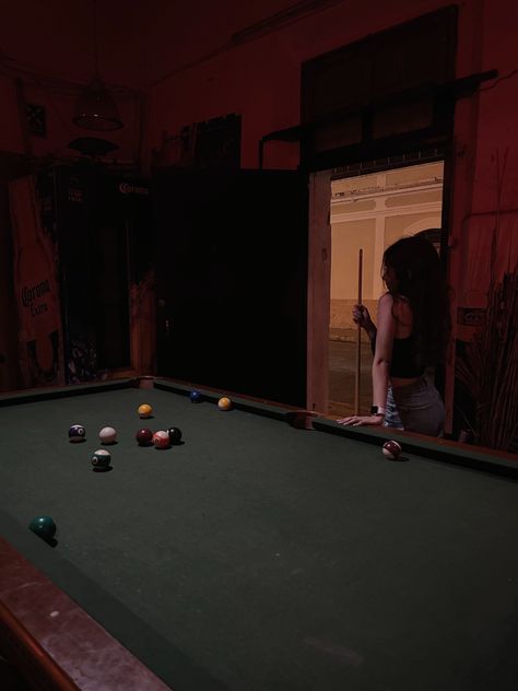 Billiards Photography, Billard Aesthetic, Billiard Photography, Pool Table Photoshoot, Pool Aesthetics, Valeria Core, Billiards Aesthetic, Acrylic Nails Pastel, Dark Red Wedding