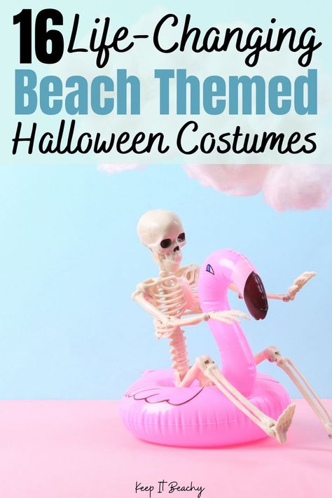 beach Halloween costume ideas Beach Themed Costumes, Beach Costume Ideas, Beach Halloween Costumes, Summer Costume Ideas, Ocean Costume Ideas, Summer Halloween Costume, Halloween Costumes Teen, Ocean Costume, Beach Costumes