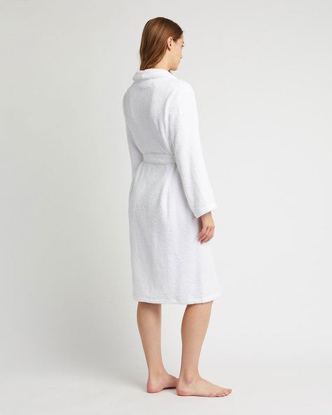 Wrap up in our unisex white towelling robe. As soft as it is absorbent this 385 gsm, 100% cotton bath robe features deep pockets, a generous tie and a shawl collar Machine washable 100% cotton Please see our Size Guide for measurements Towel Wrap, Sleep And Loungewear, Diabolik, Diabolik Lovers, Silk Pajamas, Shawl Collar, Tie Belt, Waist Tie, Nightwear