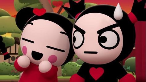 Pukka And Garu Matching Pfp, Pucca And Garu Matching Pfp, Pucca And Garu Matching Icons, Puca And Garu, Garu And Pucca Wallpaper, Pucca X Garu Wallpaper, Pucca And Garu Wallpapers Iphone, Pucca Desktop Wallpaper, Pucca Background