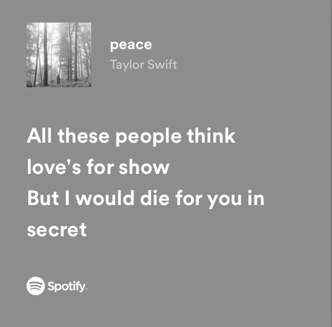 Taylor Swift Peace Aesthetic, Peace By Taylor Swift, Cowboy Like Me Taylor Swift Aesthetic, Taylor Swift Or Shakespeare, Peace Taylor Swift Lyrics, Taylor Swift Deep Lyrics, Deep Taylor Swift Lyrics, Seven Lyrics Taylor Swift, Taylor Swift Songs Spotify